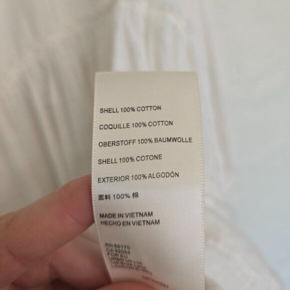 Free People Oversized Half Button Keeping It Cool Tunic Top, L - Picture 10 of 11